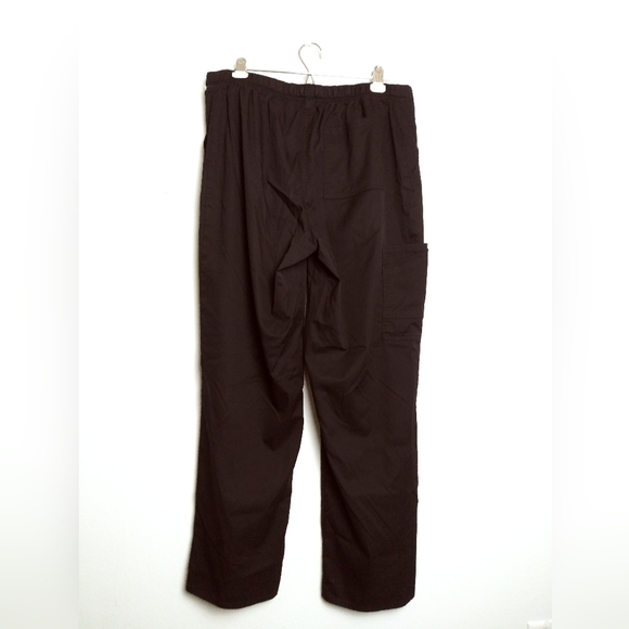 Utility Cargo Scrub Pant Unisex Size M Black - Picture 2 of 8